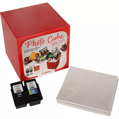 Canon PG-560/CL-561 + PP-201 (3713C007) photo cube value pack, komplet kartuš