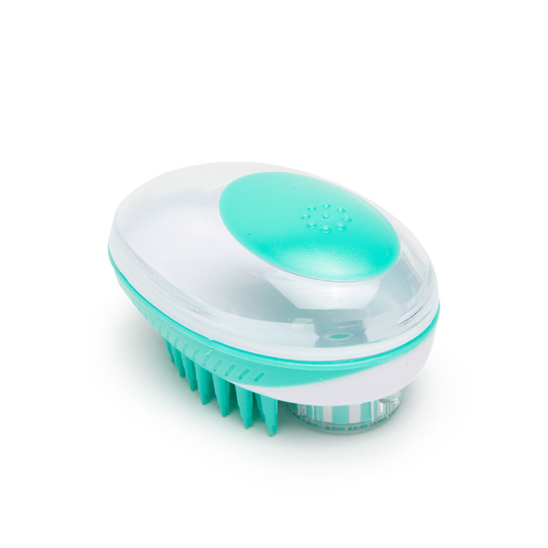 Slika - Yummie krtača za doziranje šampona - 11,5 x 7,5 x 6 cm - kopanje domačih živali