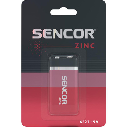 Sencor SBA 6F22 1BP 9V Zn Ni-Cd baterija