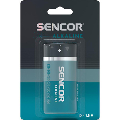 Sencor SBA LR20 1BP D Alk 1.5V alkalna baterija