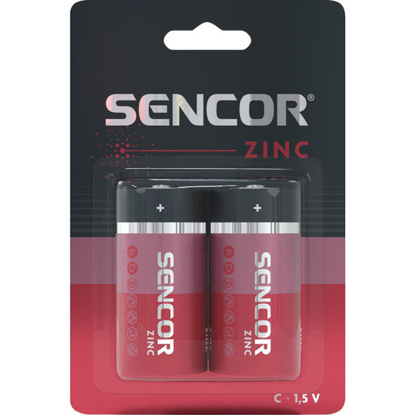 Sencor SBA R14 2BP C Zn 1.5V Ni-Cd baterija 2 kosa