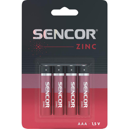 Sencor SBA R03 4BP AAA Zn Ni-Cd baterija 4 kosi