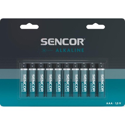 Sencor SBA LR03 10BP AAA Al alkalna baterija 10 kosov
