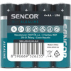 Slika - Sencor 	SBA LR6 4S AA Alk 1.5V alkalna baterija 4 kosi