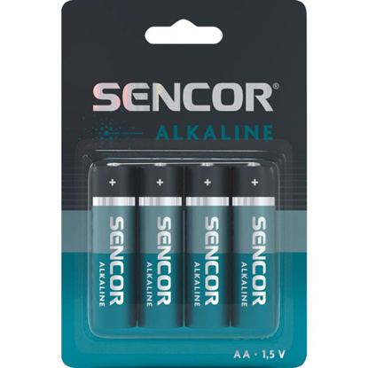 Sencor 	SBA LR6 4BP AA Alk 1.5V alkalna baterija 4 kosi