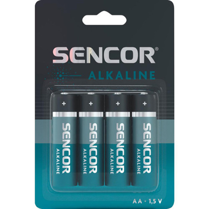 Sencor 	SBA LR6 4BP AA Alk 1.5V alkalna baterija 4 kosi