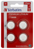 Slika - Verbatim CR2025 3V(49532) lithium baterija 4 kosi