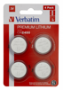 Slika - Verbatim CR2450 3V (49535) lithium baterija 4 kosi
