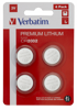 Slika - Verbatim CR2032 3V (49533) lithium baterija 4 kosi