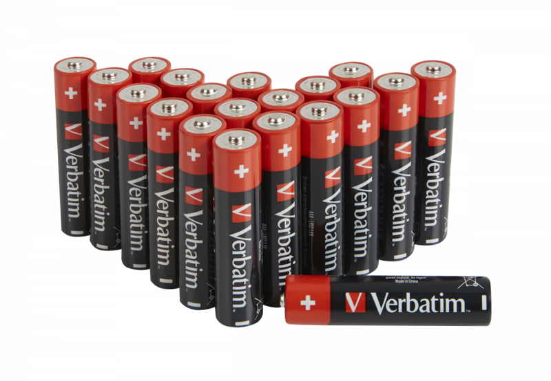 Slika - Verbatim AAA 1.5V (49876) alkalna baterija 20 kosov