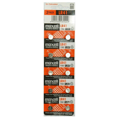 Maxell LR41 1.5V alkalna baterija 10 kosov