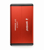 Slika - Gembird 2,5" EE2-U3S-2-R USB 3.0 Red, ohišje za disk