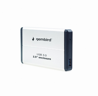 Gembird EE2-U3S-2-S 2.5 " USB 3.0 Aluminium/Silver, ohišje za disk