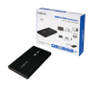 Slika - Logilink UA0041B 2,5" SATA USB 2.0 Aluminium Black, ohišje za disk