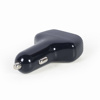 Slika - Gembird TA-U2QC3-CAR-01 2port USB avtomobilski hitri polnilec QC3.0 36W črn