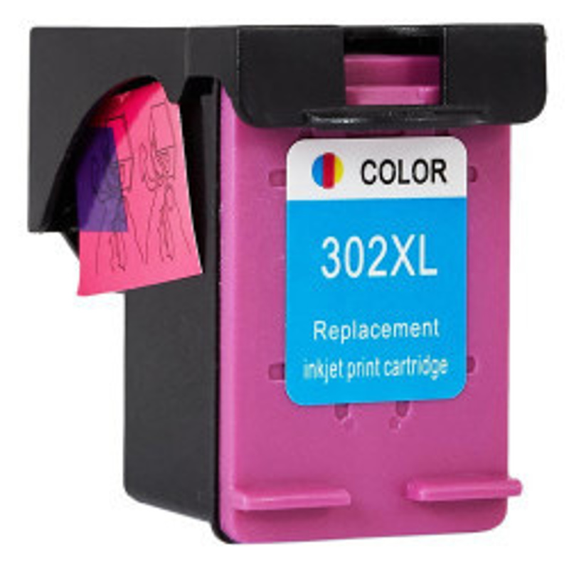 Slika - ezPrint F6U67AE nr.302 XL barvna, kompatibilna kartuša