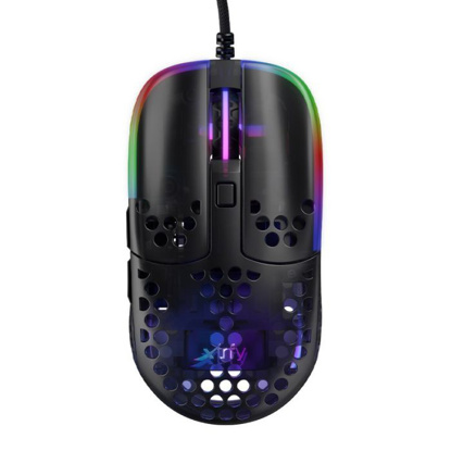 Cherry Xtrfy MZ1 (MZ1-RGB-BLACK-TP) RGB Gaming  ultra lahka miška