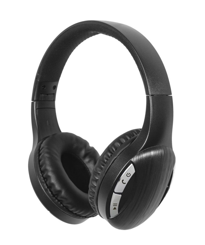 Slika - Bluetooth naglavne slušalka Gembird BTHS-01-BK črne brezžične