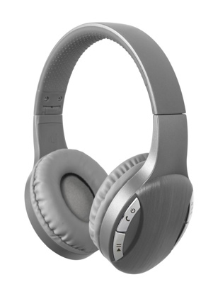 Bluetooth naglavne slušalka Gembird BTHS-01-SV srebrne brezžične
