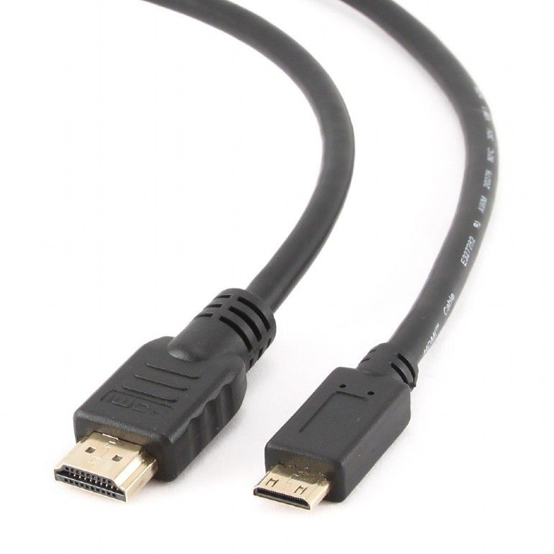 Slika - Gembird CC-HDMI4C-10 HDMI 19 pin A - Mini HDMI M/M kabel visoke hitrosti z Ethernetom, 3 m