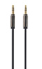 Slika - Gembird CCAP-444-1M Jack 3,5mm M/M audio kabel 1m črn