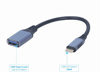 Slika - Gembird A-USB3C-OTGAF-01 USB-C na OTG (USB A) M/F siv adapter
