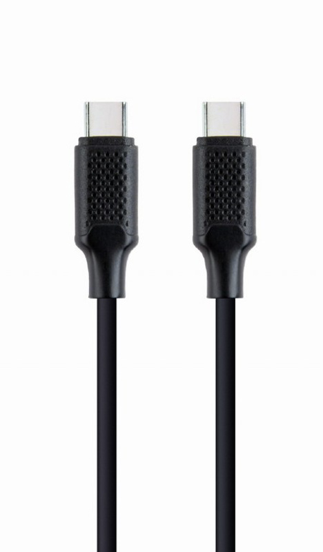 Slika - Gembird CC-USB2-CMCM60-1.5M 60W Type-C Power Delivery (PD) kabel za polnjenje in podatke 1,5m črn