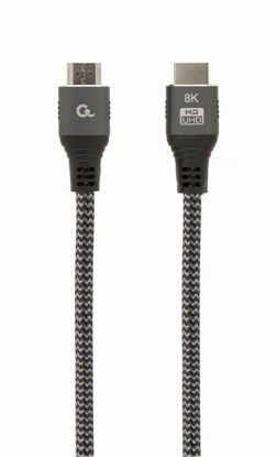 Ultra High Speed HDMI kabel Gembird CCB-HDMI8K-1M Ethernet 8K 60Hz (1 m, siv)