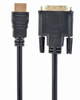 Slika - Gembird CC-HDMI-DVI-10 HDMI v DVI-D (Single Link) (18+1) 3m črn