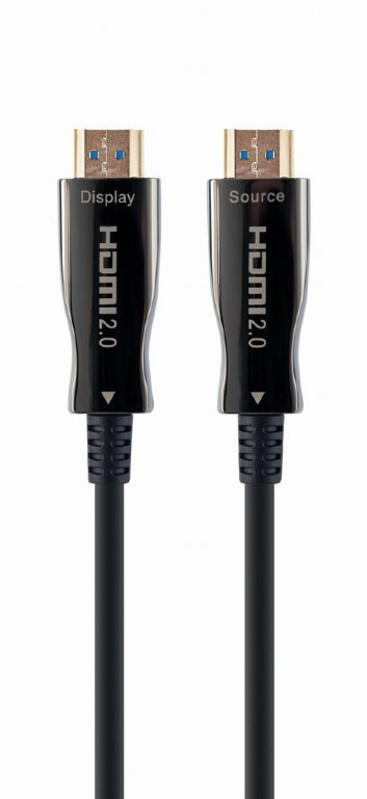 Slika - Gembird CCBP-HDMI-AOC-30M-02 Premium Series aktivni optični AOC High speed HDMI kabel z Ethernetom 30m črn
