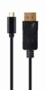 Slika - Gembird A-CM-DPM-01 USB-C na DisplayPort M/M adapter 4K 60Hz kabel 2m črn