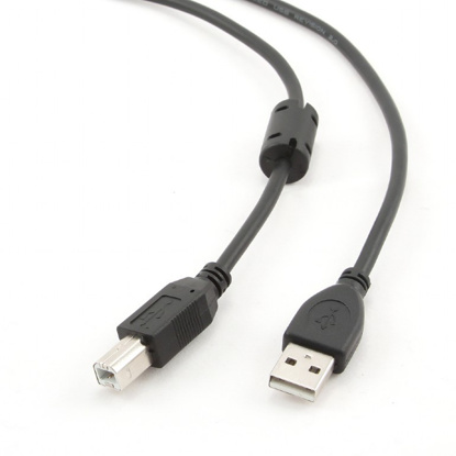Gembird CCF-USB2-AMBM-6  vrhunski kabel USB 2.0 A-B 1,8m črn