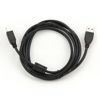 Slika - Gembird CCF-USB2-AMBM-6  vrhunski kabel USB 2.0 A-B 1,8m črn