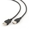 Slika - USB kabel[USB 2.0] - Gembird USB A (M) - USB A (F) kabel, 1,8 m, črna (CCP-USB2-AMAF-6)