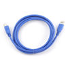 Slika - USB kabel[USB 3.0] - Gembird USB A (M) - USB B (M) kabel, 1,8 m, Modra (CCP-USB3-AMBM-6)