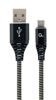 Slika - USB kabel[USB 2.0] - Gembird USB A (M) - USB C (M) kabel, 2 m, črna (CC-USB2B-AMCM-2M-BW)