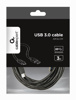 Slika - Gembird CCP-USB3-AMCM-10 USB C 3.0 kabel AM/CM 3m črn