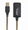 Slika - USB kabel[USB 2.0] - Gembird USB A (M) - USB A (F) podaljševalni kabel, 10 m, črna (UAE-01-10M)