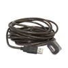Slika - USB kabel[USB 2.0] - Gembird USB A (M) - USB A (F) podaljševalni kabel, 10 m, črna (UAE-01-10M)