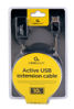 Slika - USB kabel[USB 2.0] - Gembird USB A (M) - USB A (F) podaljševalni kabel, 10 m, črna (UAE-01-10M)