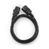 Slika - Napajalni kabel Gembird IEC13 (M) - IEC14 (F) podaljševalni kabel, 1,8 m, črna (PC-189)
