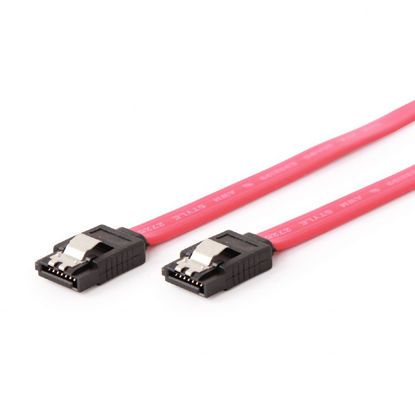 SATA kabel - Gembird SATA 3 (F) - SATA 3 (F) kabel,rdeča (CC-SATAM-DATA-XL)