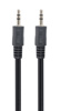 Slika - Gembird 3,5 jack M/M 1,2m Black, audio kabel