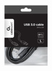 Slika - Gembird CCP-USB3-AMCM-1M kabel USB3.0 AM na Type-C 1m črn