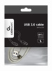 Slika - Gembird CCP-USB3-AMCM-1M-W USB3.0 AM na Type-C kabel 1m Bela