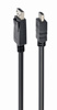 Slika - Gembird CC-DP-HDMI-3M Displayport 1.1 M - HDMI 2.0 M 3m črn, kabel