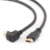 Slika - Gembird CC-HDMI490-10 HDMI Visokohitrostni kabel HDMI z ethernetom, konektor pod kotom 90 stopinj 3m črn, kabel