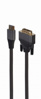 Slika - Gembird HDMI v DVI-D (Single Link) (18+1) Premium Series kabel 1,8 m črn