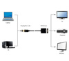 Slika - Gembird A-DPM-DVIF-002 DisplayPort - DVI  črn adapter