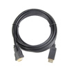 Slika - Gembird CC-DPM-DVIM-3M DisplayPort na DVI-D (Dual Link) (24+1) adapterski kabel 3m Črn